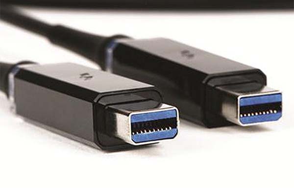 Thunderbolt-kabel versie 1 en 2