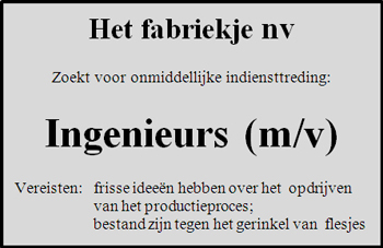 vacature fabriekje